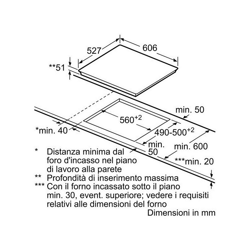 BOSCH PIF672FB1E Piano cottura ad induzione 60 cm