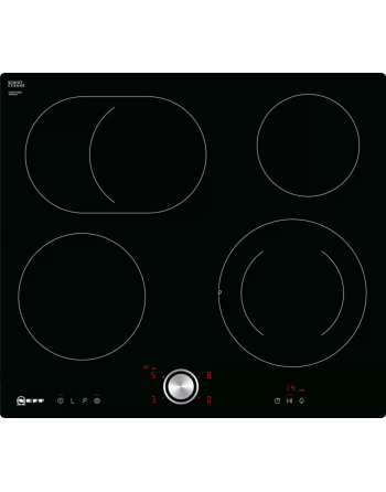 NEFF T16PT76X0 Piano cottura elettrico 60 cm Nero
