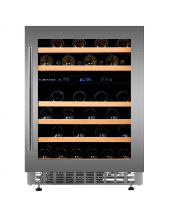 DUNAVOX DAUF - 46.145DSS Cantinetta per vini a due zone di temperatura ad incasso
