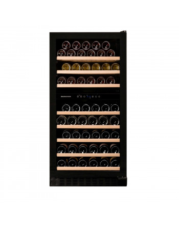 DUNAVOX DX - 94.270DBK Cantinetta Per Vini a due zone di temperatura Da Libero Posizionato O Incasso