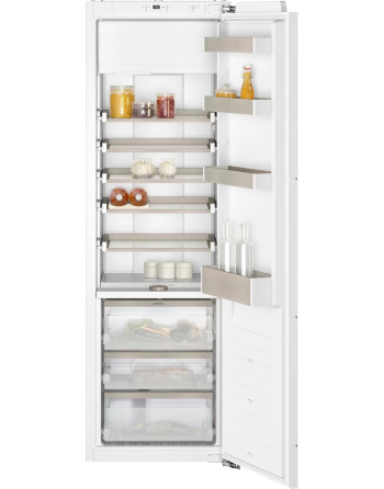 GAGGENAU RT 289 200 Frigorifero Vario da incasso con vano congelatore, cerniera piatta soft closing 177.5 x 56 cm