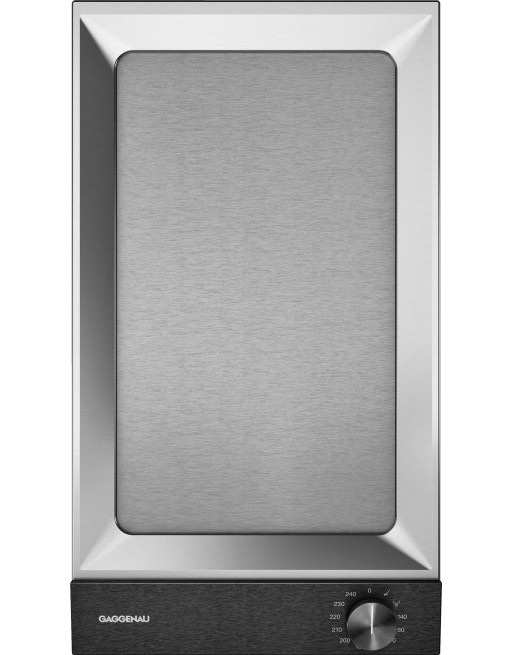 GAGGENAU VP 230 120 Piastra Teppan Yaki serie Vario, Acciaio Inox 28 cm