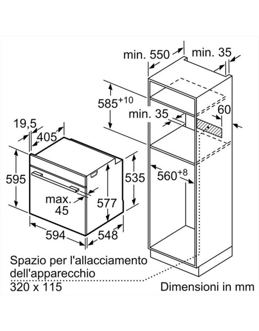 NEFF C17MR02N0 Forno Microonde da Incasso - Elstica