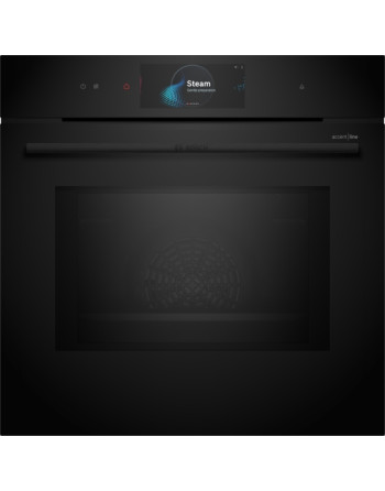 BOSCH Forno da incasso con funzione aggiuntiva di vapore e microonde HNG978QB1