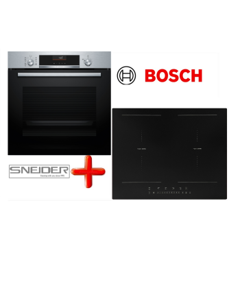 SUPER SET BOSCH HBG536ES4 + SNEIDER IKP62-4