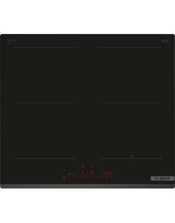 BOSCH PVQ631HC1E Serie 6, Piano cottura a induzione, 60 cm, installazione a filo piano senza cornice