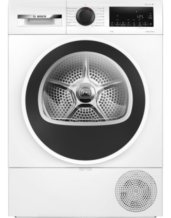 BOSCH WQG243DMBY Serie 6, Asciugatrice a pompa di calore, 9 kg