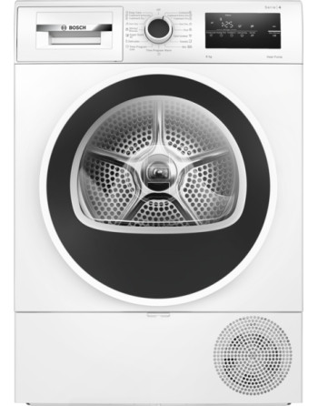 BOSCH WTH85209BY Serie 4, Asciugatrice con pompa di calore, 8 kg