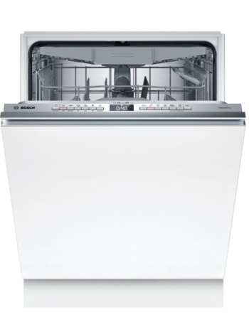 BOSCH SBH4ECX28E Serie 4, lavastoviglie totalmente integrabile, 60 cm, XXL, cerniera scorrevole Vario hinge
